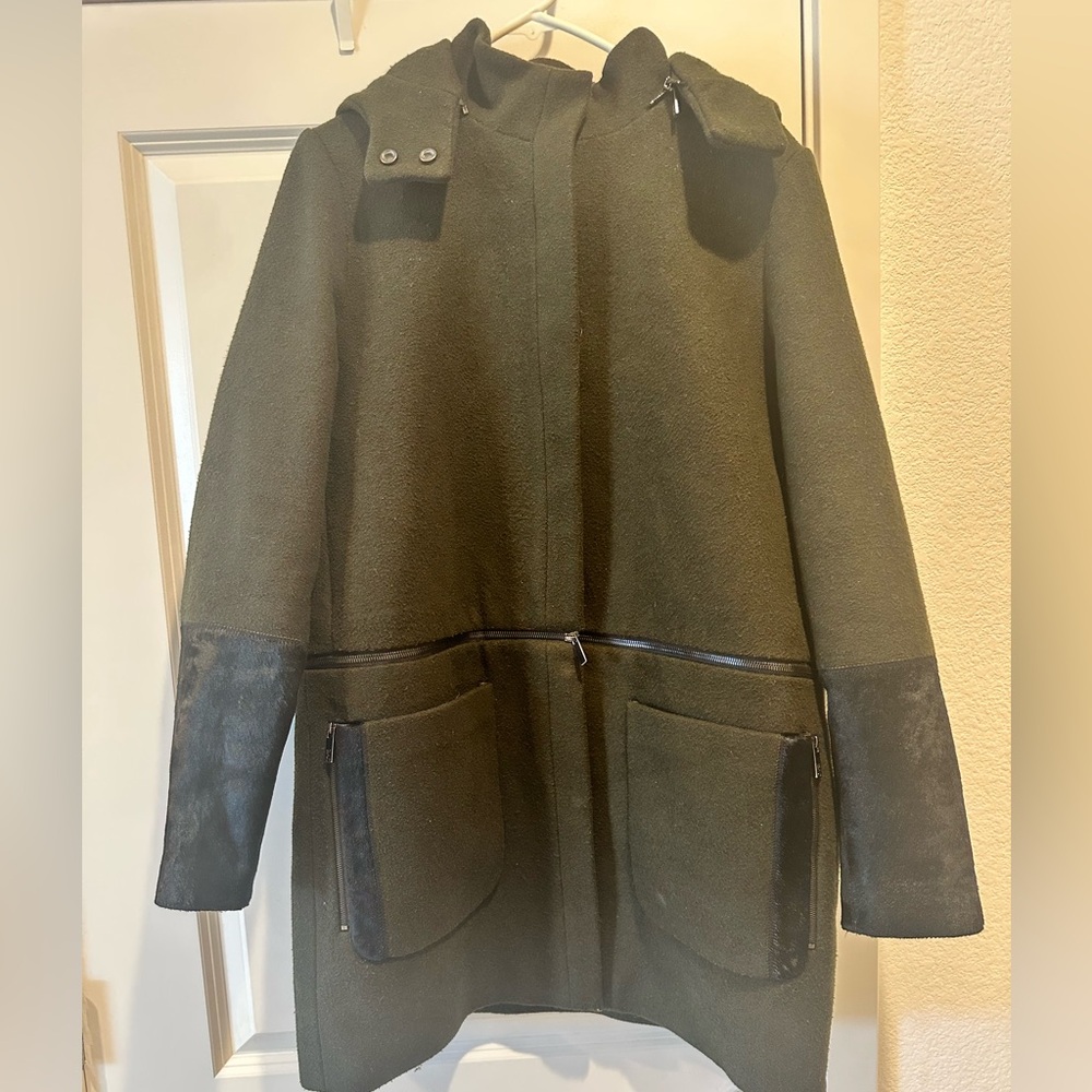Zac Posen Wool Coat